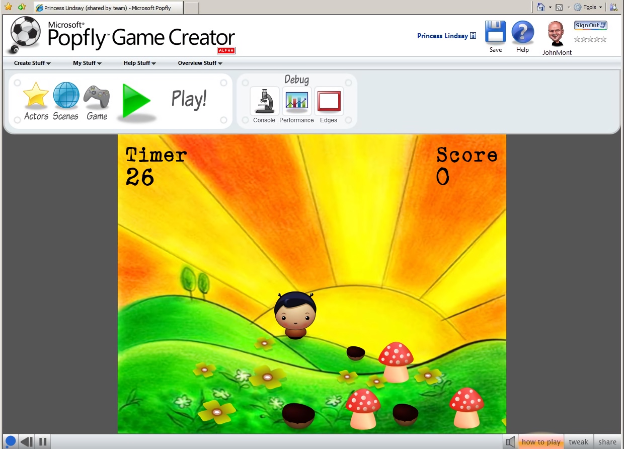 Microsoft PopFly Programming Interface (2008)